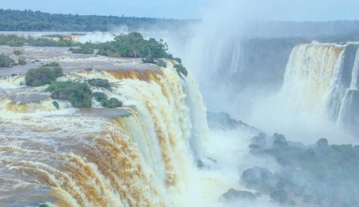 【旅行記】イグアスの滝２日目：ついに世界三大瀑布とマイナスイオン！