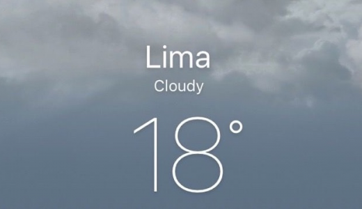 真冬（８月）のリマの気候。そして、ついにあの花に遭遇！